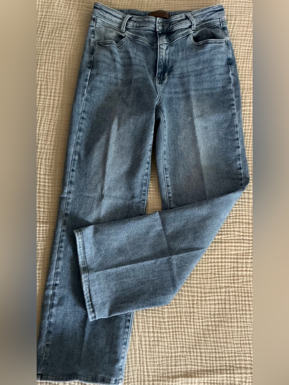 Judy Blue retro wide leg jeans